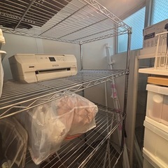 本日取引価格 ルミナス5段棚　メタルスチールラックの画像