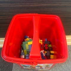 レゴ　LEGO 赤いバケツの画像