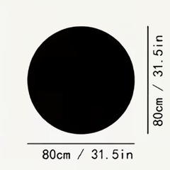 取引中 新品 白い小さめラグの画像