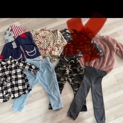 キッズ服7点セット 女の子　90-100cmの画像