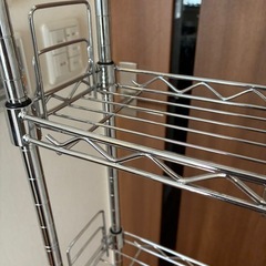 メタルラック　開封、組み立て済み　未使用の画像
