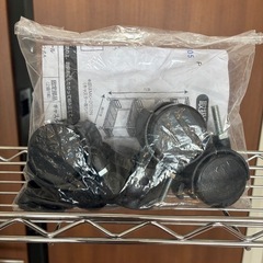 メタルラック　開封、組み立て済み　未使用の画像