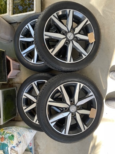 お買い得】日産デイズルークス純正15インチノーマルタイヤ付4本セット