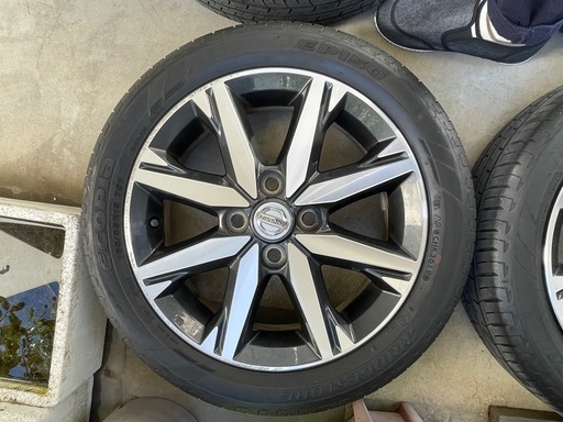 日産　デイズ、デイズルークス純正　15インチ　ノーマルタイヤ付き！ お買い得】日産デイズルークス純正15インチノーマルタイヤ付4本セット