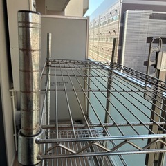 4段スチールラックの画像