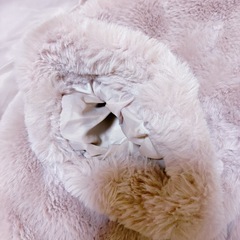 もふもふコート淡いピンクの画像