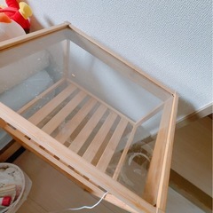 購入者いなければ粗大ゴミにします。棚　ガラス板の画像