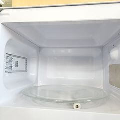 電子レンジ 2021年製 50Hz専用 17L ヤマダセレクト YMW-M17GW5 温め専用 700W ターンテーブル YAMADA 札幌 北20条店の画像