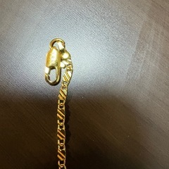 18k　ゴールドネックレス　50センチの画像