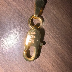 18k　ゴールドネックレス　50センチの画像