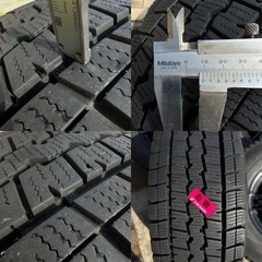 ハイエース ホイール 付きスタッドレスタイヤセット！の画像