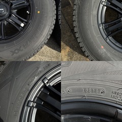 ハイエース ホイール 付きスタッドレスタイヤセット！の画像