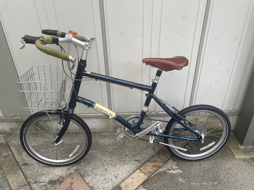 【定価15万円超 上位モデル】ダホン スムースハウンド2008 サス付レザーサドル