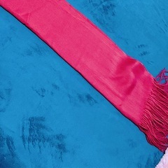 クリスマスレッド🎄のストールの画像