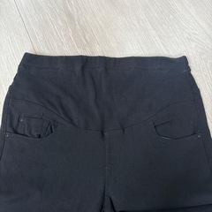 マタニティズボン Lサイズ 黒色の画像