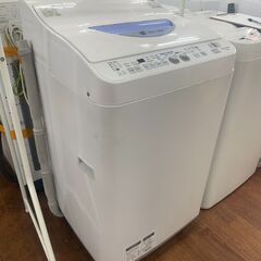 リサイクルショップどりーむ天保山店　No3092 縦型洗濯乾燥機　嬉しい乾燥機能付♪　SHARP　2013年製　洗濯5.5㎏　乾燥3㎏　動作確認OK🎵　の画像