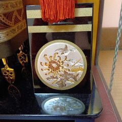 破魔矢　破魔弓　初正月飾り　ガラスケース　ディスプレイケース　五月人形の画像