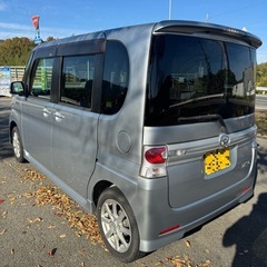 京都府　奈良県名義変更無料　タントカスタム　l375s  後期　NA  車検満タン　10.3万キロ　の画像