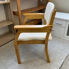 サ2511-386 スマイルケア チェア 椅子 アイボリー キズ汚れ有りの画像