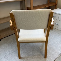 サ2511-386 スマイルケア チェア 椅子 アイボリー キズ汚れ有りの画像