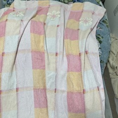 タオル掛け布団の画像