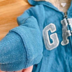 BABY GAP 裏ボア パーカー 2years（90）の画像