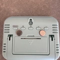 質温度計付きデジタル時計の画像