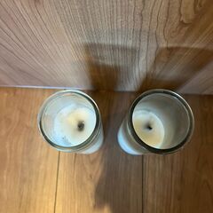 ガラスキャンドル2点・下北沢 fog linen work の画像