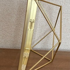フォトフレーム メタル ゴールド Francfrancの画像
