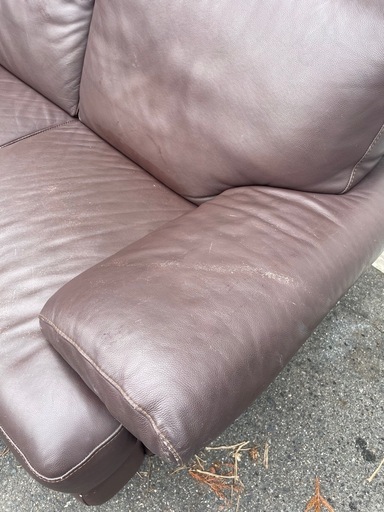 SACCOMODI サコモディ ブラウン2人掛けソファ(レザー製)たのメル便 SACCOMODI サコモディ ブラウン2人掛けソファ(レザー製)たのメル便