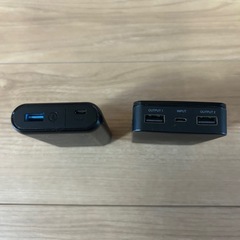 モバイルバッテリー2個セットの画像