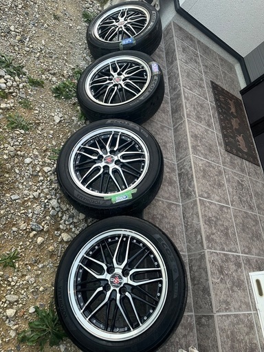 AME シュタイナー 中古アルミホイール 16インチ 4本セット