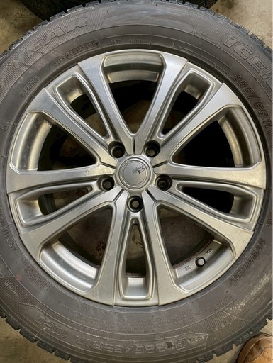 話中/225/65R17 グッドイヤー ICE VAN CX-8からの取り外し 21年