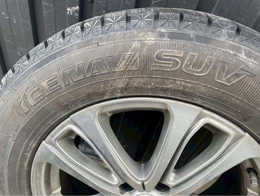 話中/225/65R17 グッドイヤー ICE VAN CX-8からの取り外し 21年