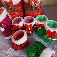 クリスマス　ブーツの画像