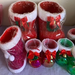 クリスマス　ブーツの画像
