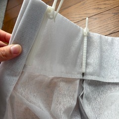 レースカーテン2枚セット　110×190の画像