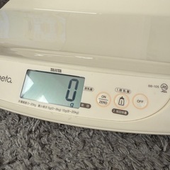 2023年度製　タニタ  ベビースケール　nometaの画像
