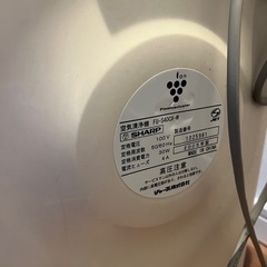 空気清浄機　SHARPの画像