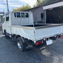 ★★キャンターＷキャブ　２ｔ　メッキパーツ多数★★の画像