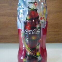 未開封 Coca-Cola クリスマスボトル 250ml小瓶×2本セット コカ・コーラ オブジェ コレクション 札幌市東区 新道東店の画像