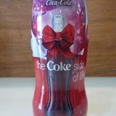 未開封 Coca-Cola クリスマスボトル 250ml小瓶×2本セット コカ・コーラ オブジェ コレクション 札幌市東区 新道東店の画像
