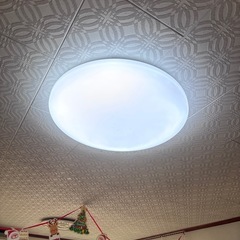 6畳用LEDシーリングライト 調光 調色 昼光色 暖色 おやすみタイマー リモコン 取扱説明書付きの画像