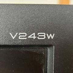 Acer V243W パソコン用モニターの画像