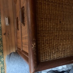 籐の引き出しの画像