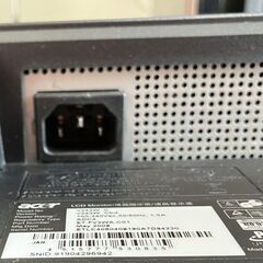 Acer V243W パソコン用モニターの画像