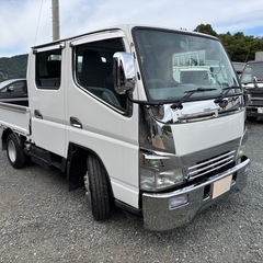 ☆☆キャンターＷキャブ　低床　１．７トン　メッキパーツ多数☆☆の画像