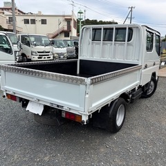 ☆☆キャンターＷキャブ　低床　１．７トン　メッキパーツ多数☆☆の画像