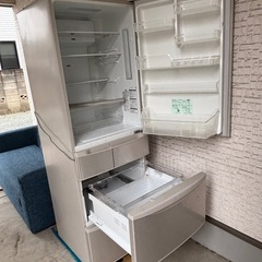 パナソニック 411L 冷蔵庫 5ドア 製氷機有の画像