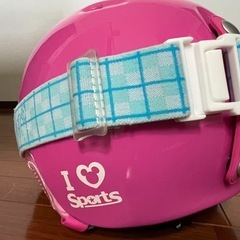 スノボー用　ヘルメット&ゴーグル　の画像